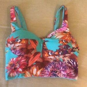San Lorenzo “Vintage Aloha” Padded Corset Top